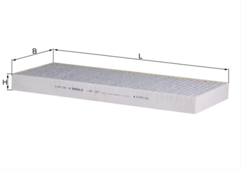 Filtre habitaclu - Filtru habitaclu cu carbon activ MAHLE LAK167