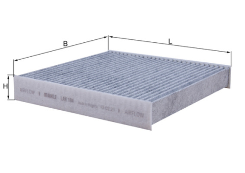 Filtre habitaclu - Filtru habitaclu cu carbon activ MAHLE LAK184