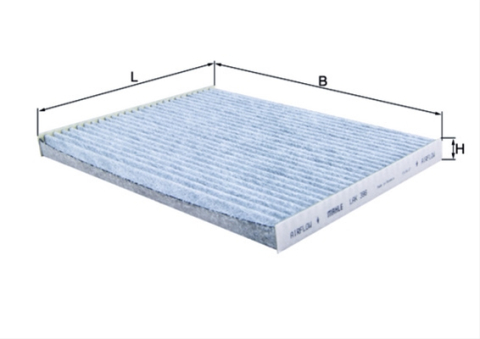 Filtru habitaclu cu carbon activ MAHLE LAK396 [1]