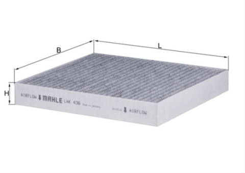 Filtre habitaclu - Filtru habitaclu cu carbon activ MAHLE LAK436