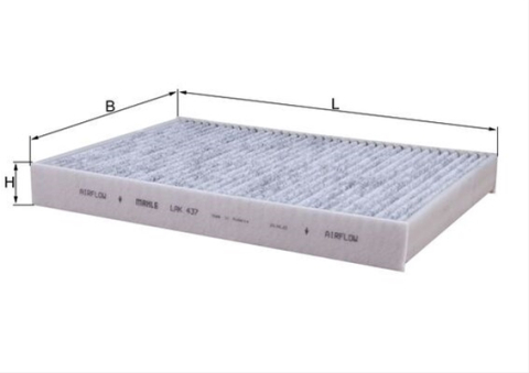 Filtre habitaclu - Filtru habitaclu cu carbon activ MAHLE LAK437