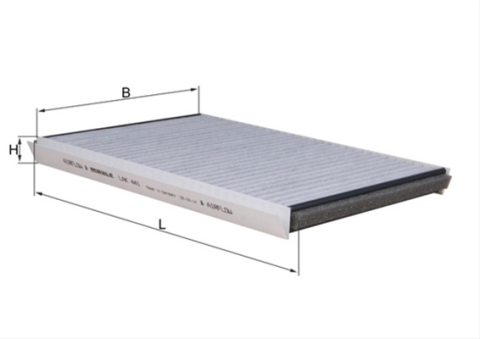 Filtre habitaclu - Filtru habitaclu cu carbon activ MAHLE LAK441