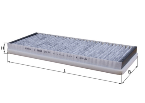Filtre habitaclu - Filtru habitaclu cu carbon activ MAHLE LAK77