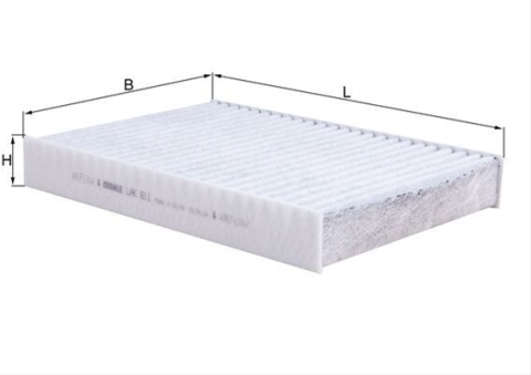 Filtre habitaclu - Filtru habitaclu cu carbon activ MAHLE LAK811