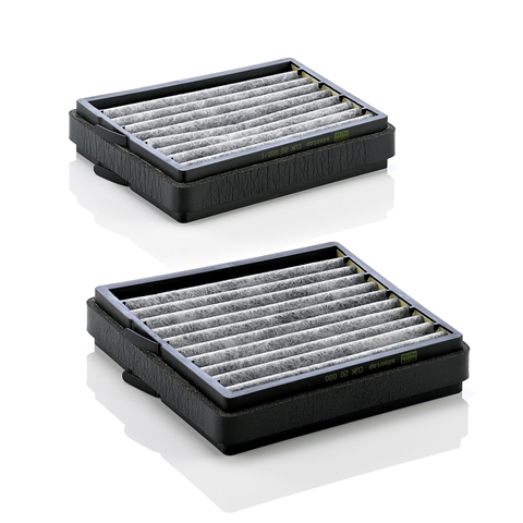 Filtre habitaclu - Filtru habitaclu cu carbon activ Mann-Filter CUK20000-2