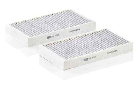 Filtre habitaclu - Filtru habitaclu cu carbon activ Mann-Filter CUK2723-2