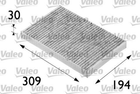 Filtru habitaclu cu carbon activ VALEO 698682 [1]