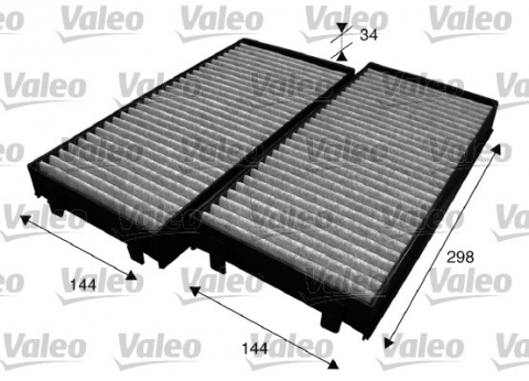 Conex - Filtru habitaclu cu carbon activ VALEO 715584