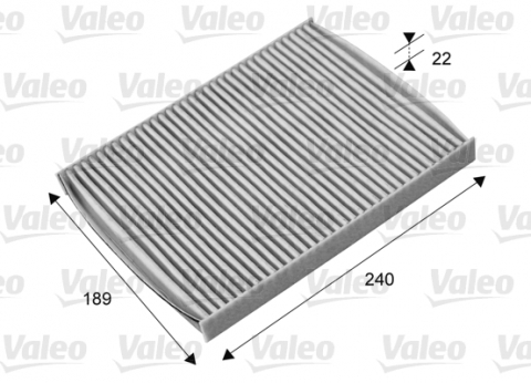 Filtru habitaclu cu carbon activ VALEO 715661 [2]
