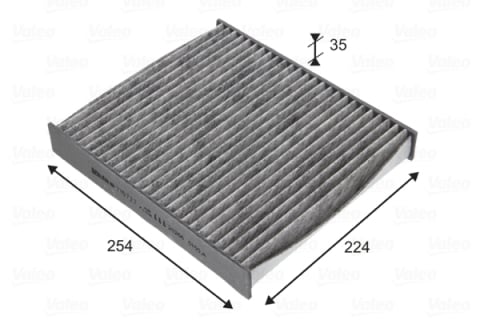 Filtru habitaclu cu carbon activ VALEO 715727 [5]