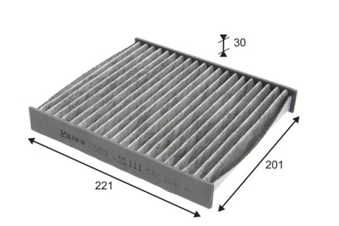 Filtru habitaclu cu carbon activ VALEO 715819 [1]