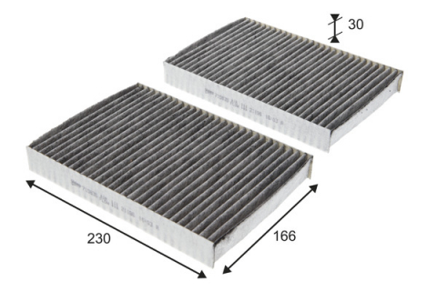 Filtru habitaclu cu carbon activ VALEO 715835 [3]