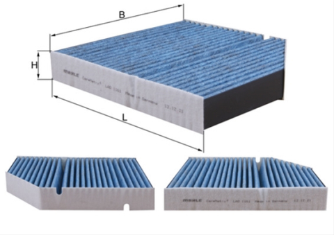 Filtre habitaclu - Filtru habitaclu cu polifenol MAHLE LAO1161