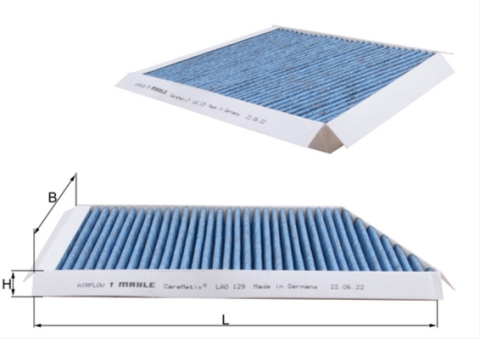 Filtre habitaclu - Filtru habitaclu cu polifenol MAHLE LAO129
