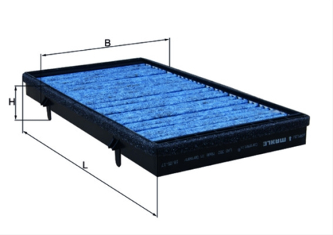 Filtre habitaclu - Filtru habitaclu cu polifenol MAHLE LAO382