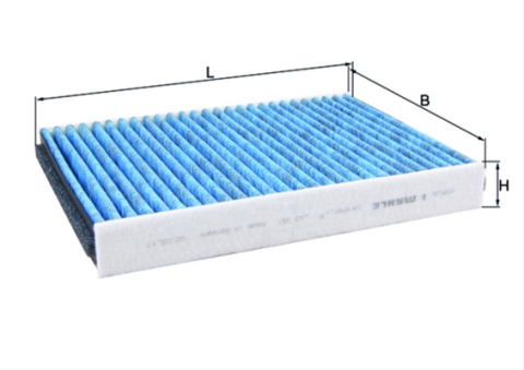 Filtre habitaclu - Filtru habitaclu cu polifenol MAHLE LAO387