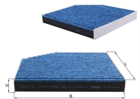 Filtre habitaclu - Filtru habitaclu cu polifenol MAHLE LAO667