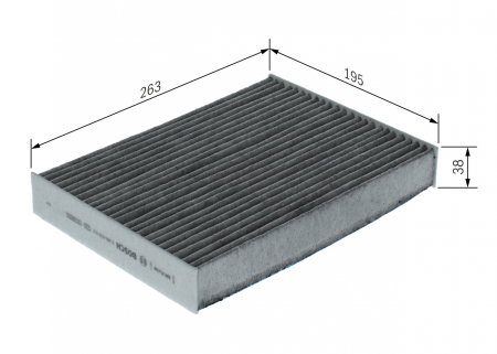 Filtru habitaclu BOSCH cu polifenol 0986628637 [4]