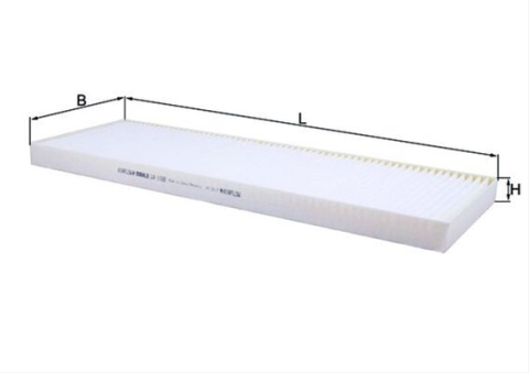 Filtru habitaclu MAHLE LA1122 [1]