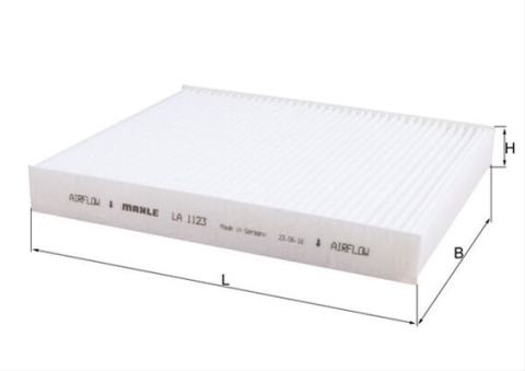 Filtre habitaclu - Filtru habitaclu MAHLE LA1123