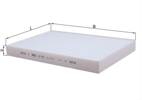 Filtre habitaclu - Filtru habitaclu MAHLE LA1162