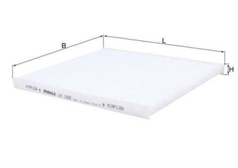 Filtre habitaclu - Filtru habitaclu MAHLE LA1202