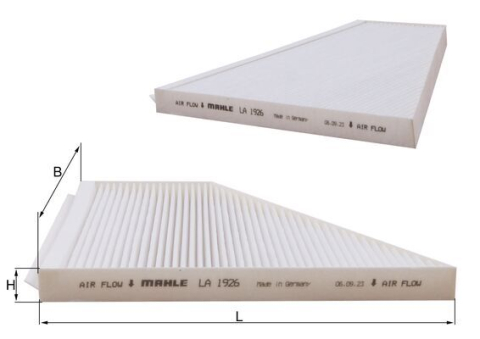Filtre habitaclu - Filtru habitaclu MAHLE LA1926