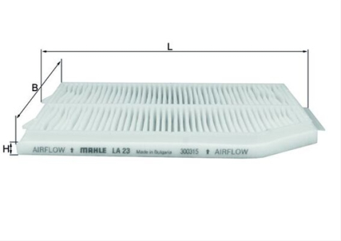 Filtre habitaclu - Filtru habitaclu MAHLE LA23