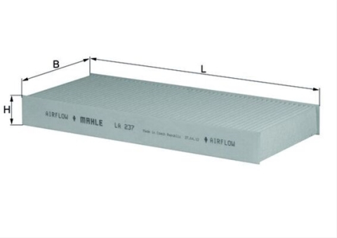 Filtre habitaclu - Filtru habitaclu MAHLE LA237