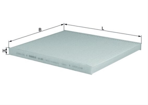 Filtru habitaclu MAHLE LA301 [2]