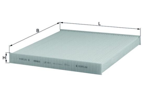 Filtre habitaclu - Filtru habitaclu MAHLE LA411