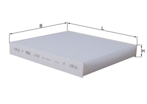 Filtru habitaclu MAHLE LA424 [2]