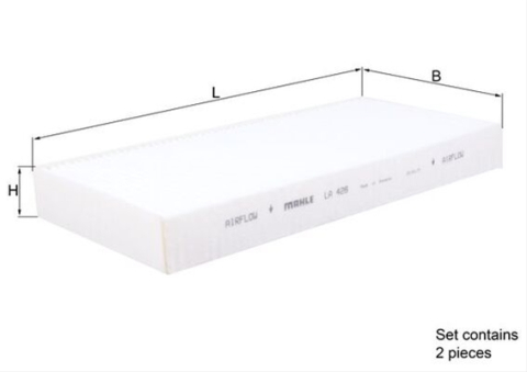 Filtre habitaclu - Filtru habitaclu MAHLE LA426/S
