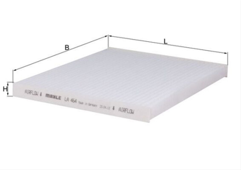 Filtre habitaclu - Filtru habitaclu MAHLE LA464