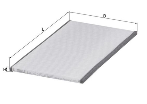 Filtre habitaclu - Filtru habitaclu MAHLE LA475