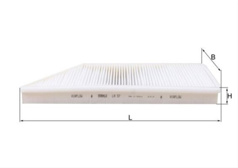 Filtre habitaclu - Filtru habitaclu MAHLE LA57