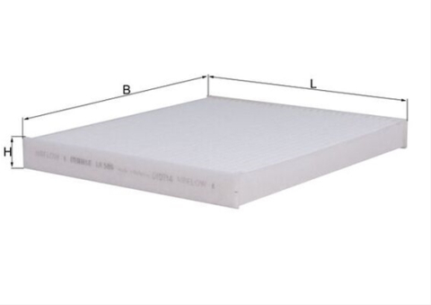 Filtre habitaclu - Filtru habitaclu MAHLE LA586