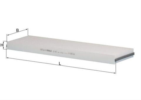 Filtre habitaclu - Filtru habitaclu MAHLE LA641