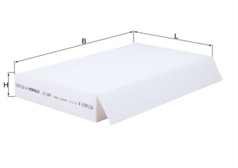 Filtre habitaclu - Filtru habitaclu MAHLE LA684