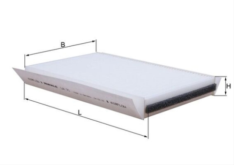 Filtre habitaclu - Filtru habitaclu MAHLE LA71