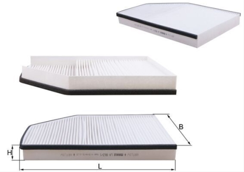 Filtre habitaclu - Filtru habitaclu MAHLE LA863/1