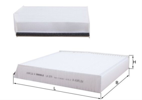 Filtre habitaclu - Filtru habitaclu MAHLE LA879