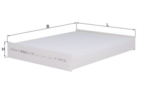 Filtre habitaclu - Filtru habitaclu MAHLE LA891