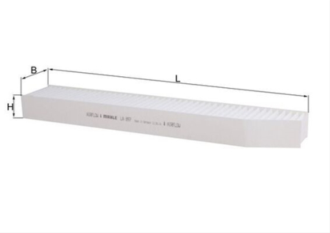 Filtre habitaclu - Filtru habitaclu MAHLE LA897