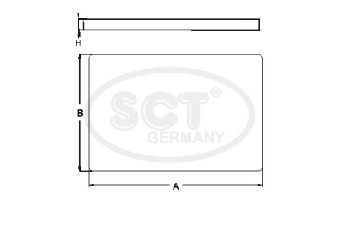 Filtru habitaclu SCT-MANNOL SA 1174 [1]