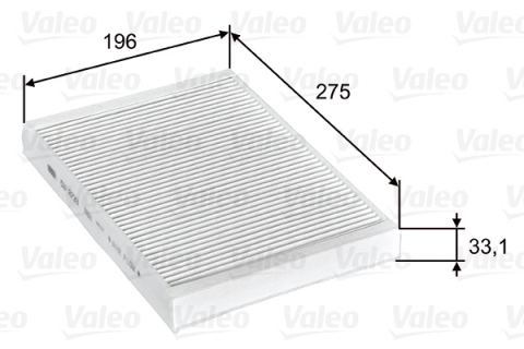 Conex - Filtru habitaclu VALEO 715597