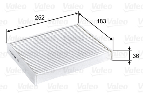 Piese auto - Filtru habitaclu VALEO 715803