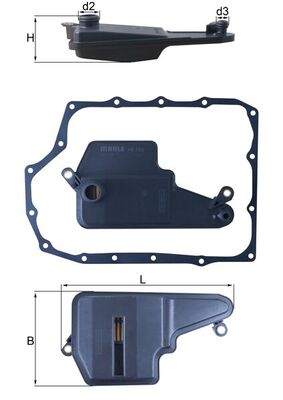 FILTRARE - Filtru Hidraulic Cutie Viteze Automata KNECHT HX193D