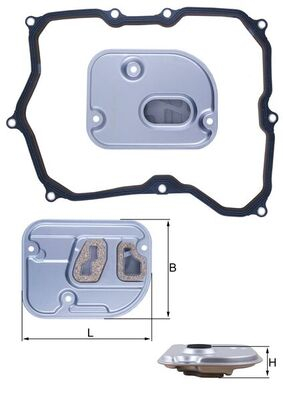 FILTRARE - Filtru Hidraulic Cutie Viteze Automata KNECHT HX236D