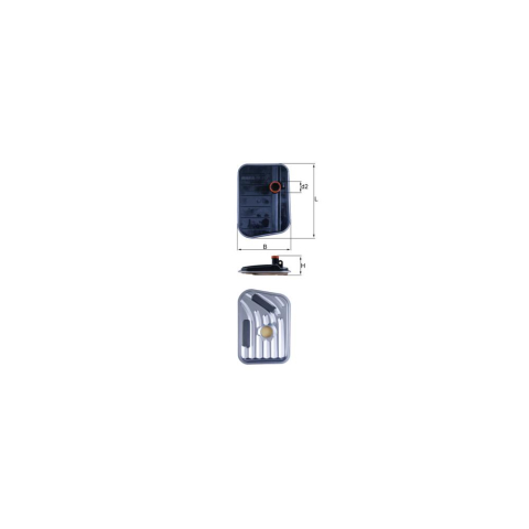 Filtre hidraulice - Filtru hidraulic cutie viteze automata KNECHT HX 273